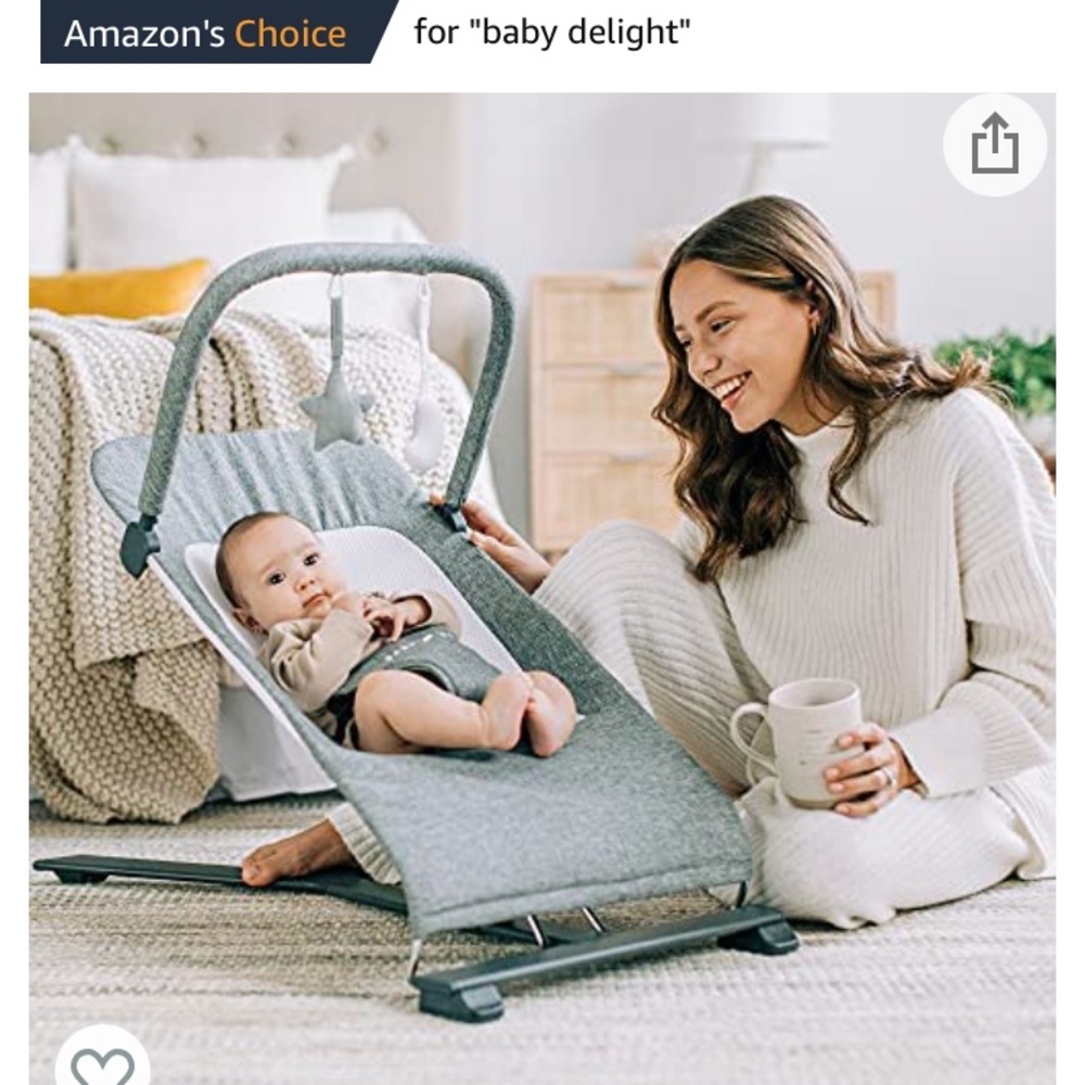 Baby Delight Alpine Deluxe Portable Bouncer.